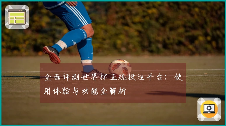 全面评测世界杯正规投注平台:使用体验与功能全解析