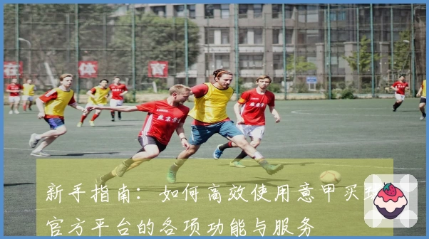 新手指南：如何高效使用意甲买球官方平台的各项功能与服务